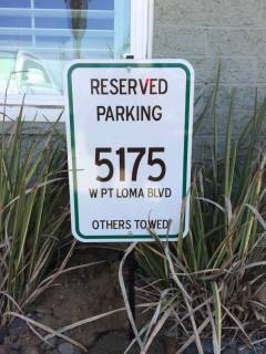 Reserved Parking